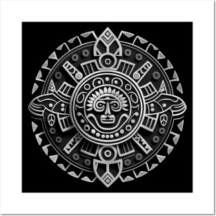 Mayan symbol Posters and Art